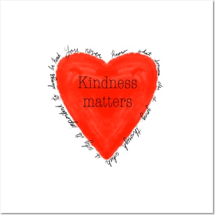 Kindness Matters Posters and Art